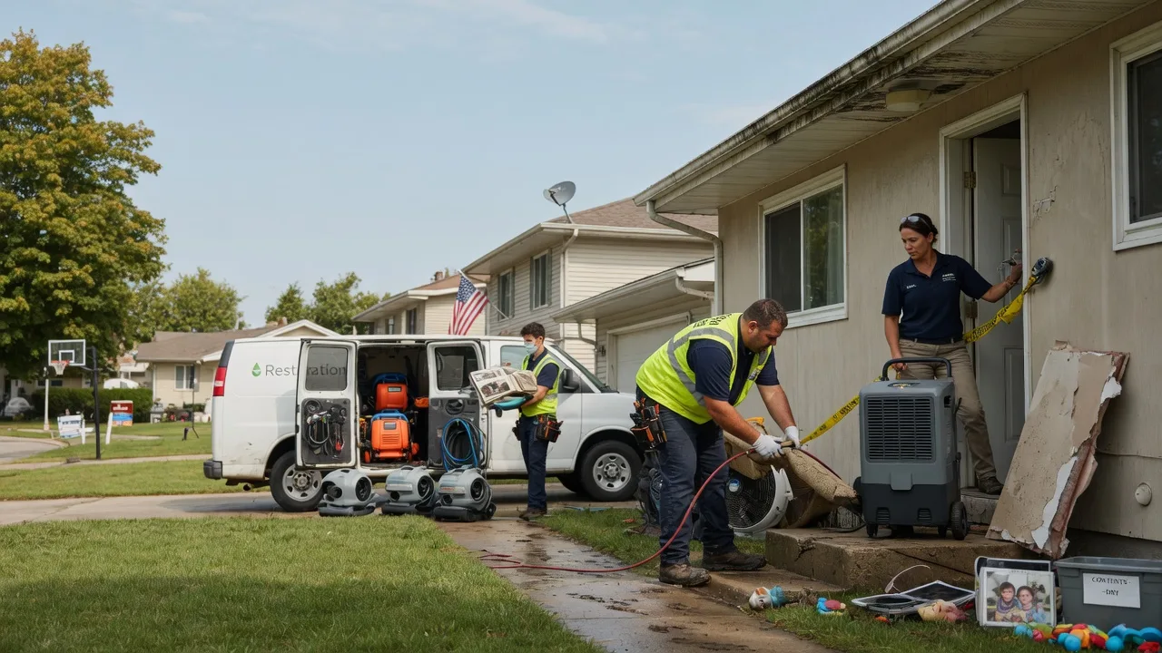 Water Damage Restoration in Briggs, TX near me